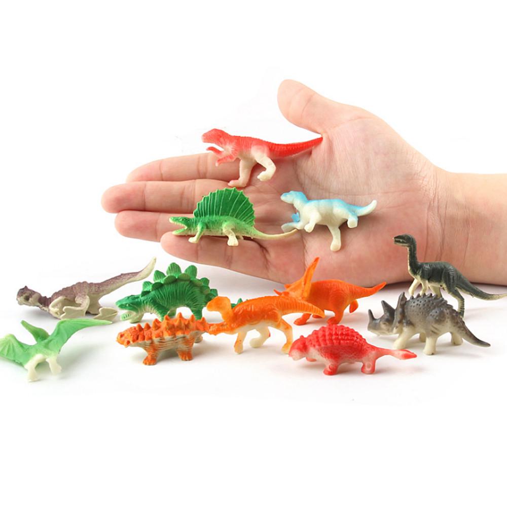 20 Pieces Dinosaur Toy Jungle Dinosaur Toy Set For Boy Girl
