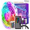 RGB LED Light Strip with 24-Key Remote & Bluetooth Control - 5V USB TV Backlight