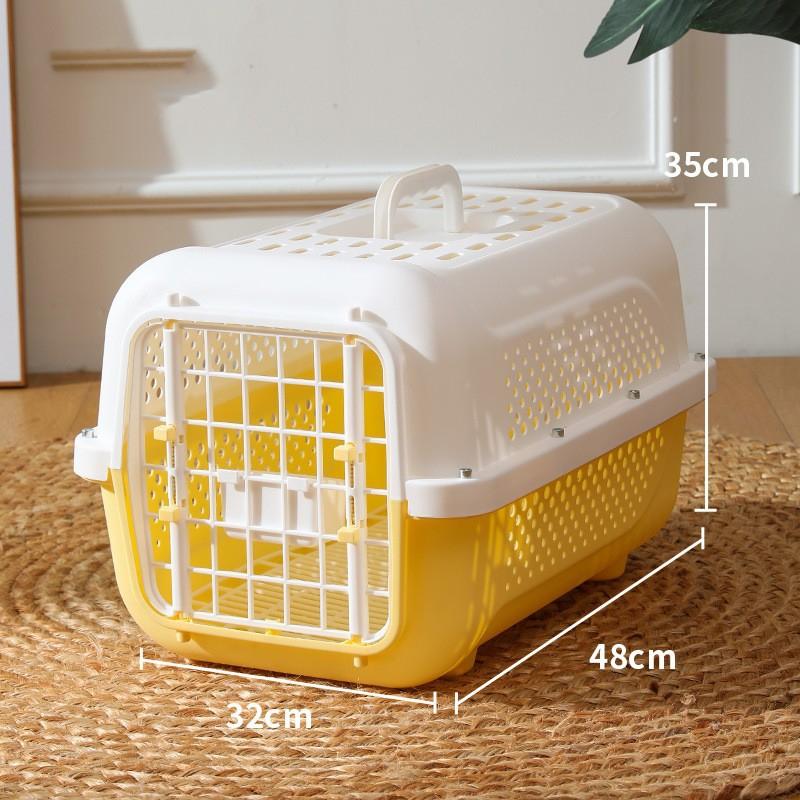 Воздушный бокс для кошек, переносная переносная клетка для кошек, съемная и моющаяся, транспортный бокс для кошек и собак, для выхода на улицу