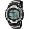 [Clefa] Digital Men's Watch Radio Solar Rechargeable Urethane Belt Black F-63-504SV