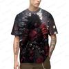 Uchi Haba T-shirt Short Sleeve Clothing Naruto High Quality Gift Fashion Y2k Clothes Trend Anime Shirts Streetwear