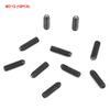 10pcs M3 Screw Thread Hex Socket Carbon Steel Ball Spring Plungers Set (M3*12)