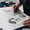 Карандаш Staedtler Mars Lumograph 24 Твердость Рисование 100 G24 Черный Набор, Градации, Карандаши,