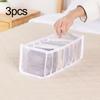 1/3pcs-Underwear Drawer Organizer Storage Box Foldable Closet Organizers Drawer Divider Storage Boxes For Underpants Socks Bra