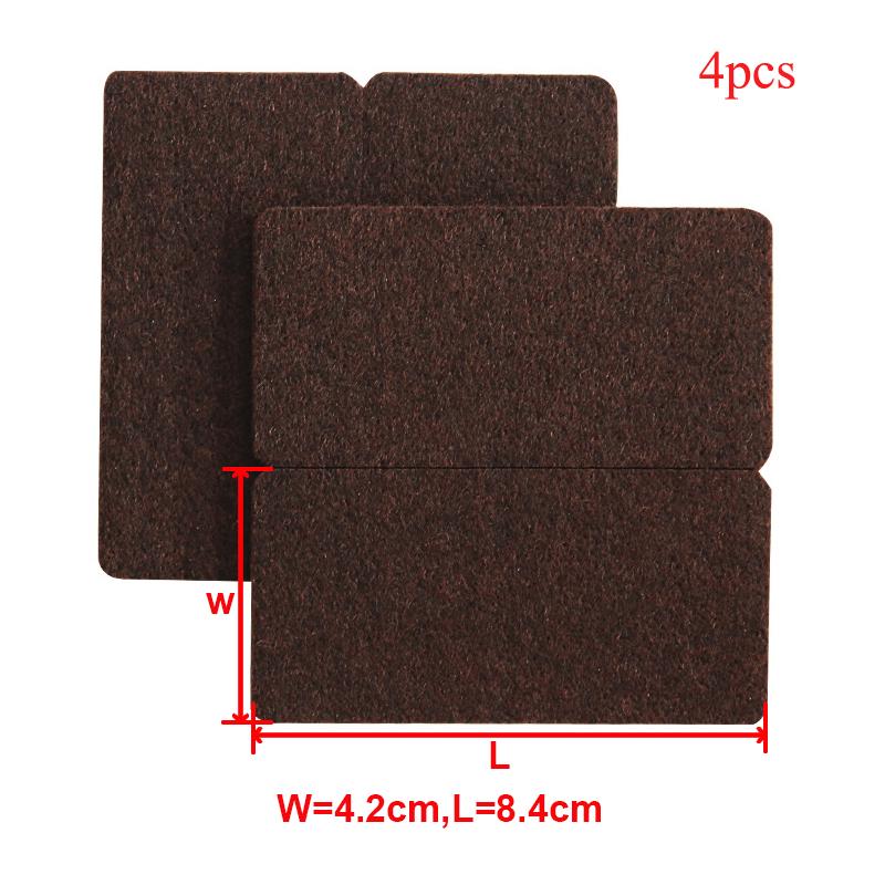 Самоклеящиеся накладки на ножки стула, чехлы на ножки стола, защитные накладки для ножек мебели, фетровые накладки