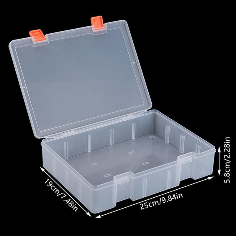 1Pc Parts Box Plastic Toolbox Equipment Box Tool Storage Box Instrument Protection Box Toy Storage Box, Multifunctional Box