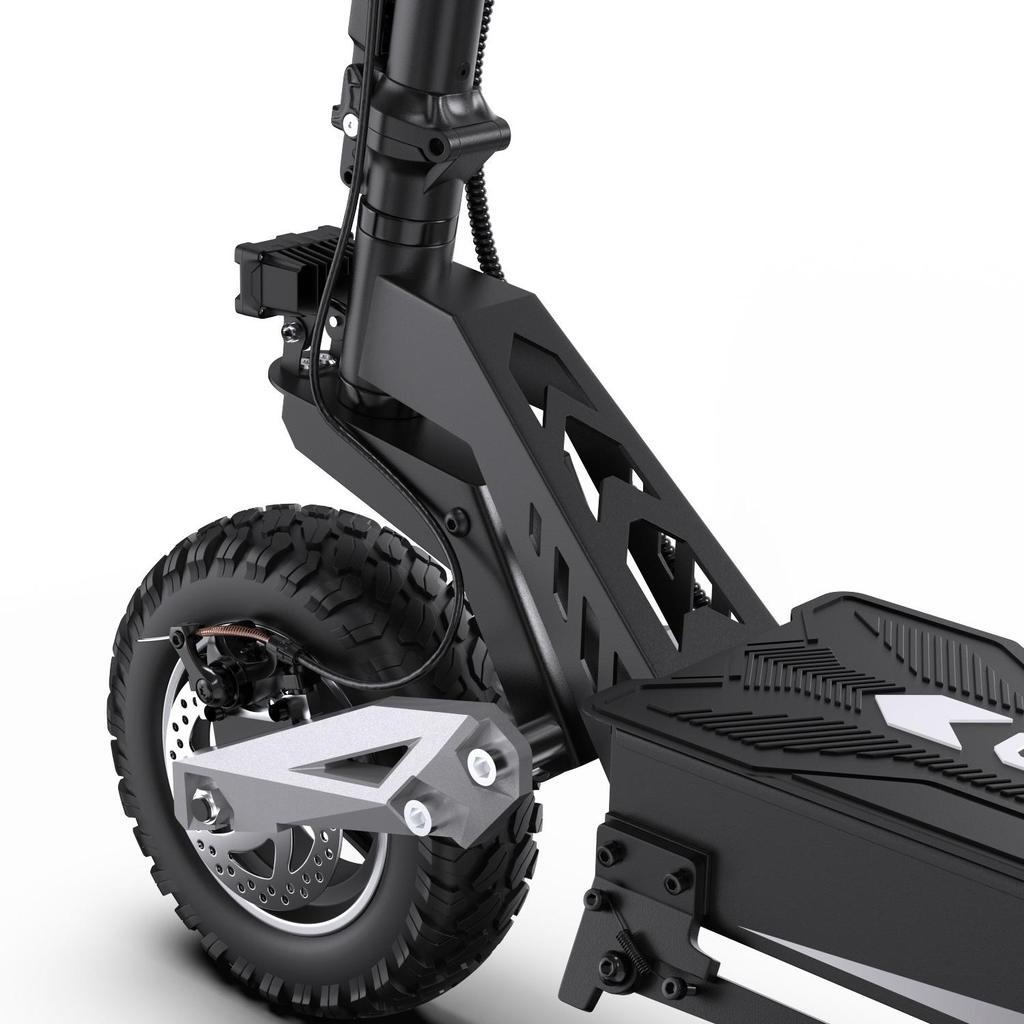 OOTD T10 Foldable Electric Scooter for Adults, 500W Motor, 35-45km Range, 11" Tires, 31kg Lightweight Commuter Scooter with Disc Brakes