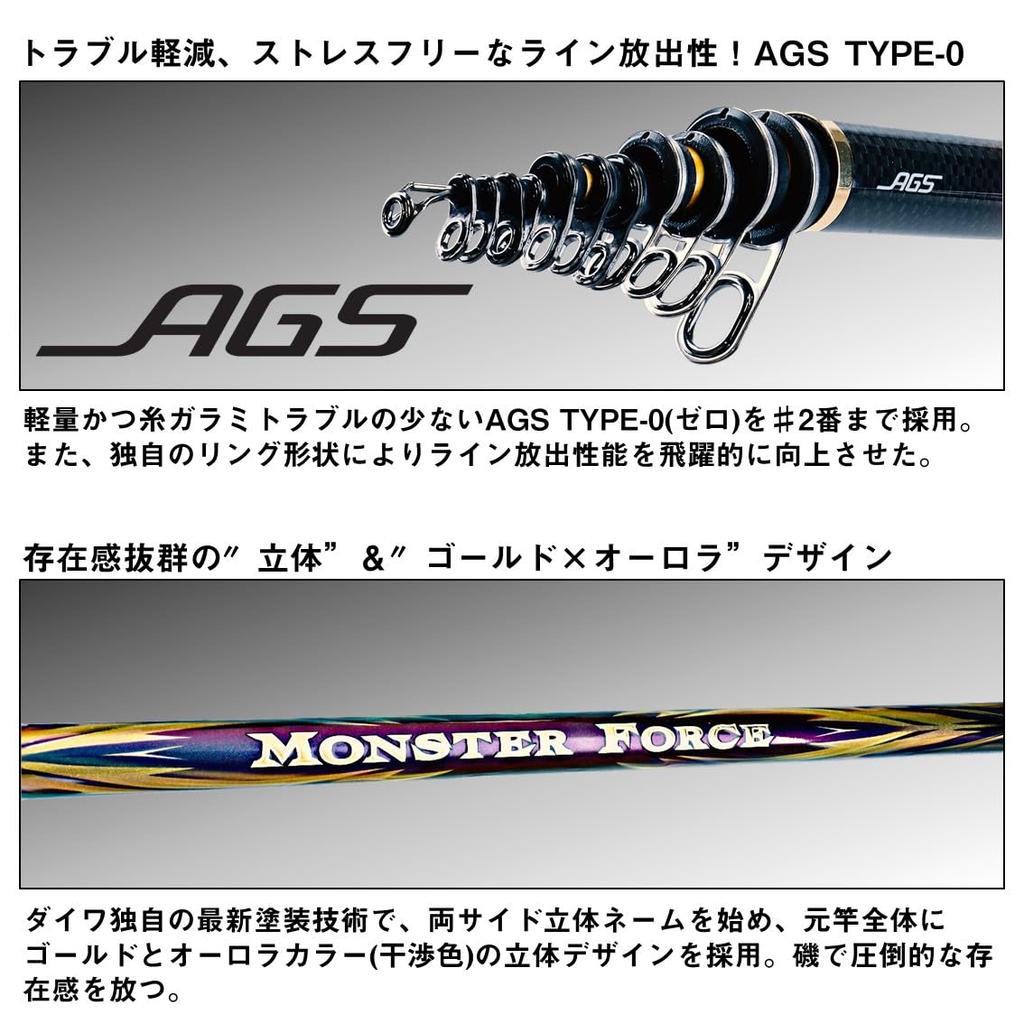 Daiwa Iso Rod Monster Force AGS Onaga H50