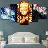 5 Panel Japan Anime Mordern Decoration Posters Wall Art Canvas HD Print Home Decor Paintings Modular Living Room Pictures