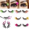 Макияж Блестки Накладные ресницы Пушистые ресницы Наращивание Накладные ресницы Искусственные ресницы Женские