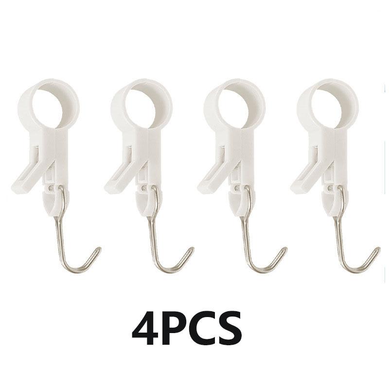 New Pipe-clamping Hook Sliding Hook Toilet Hook Kitchen Hook No-drill Hook Adjustable Clamp Hook Towel Rack Hook