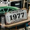 Сделано в Ретро Не Старый Ограниченная Серия D-Flat Алюминиевый Металлический Жестяной Знак для Винтажного Дня Рождения Сувенир Настенный Декор Бар Гараж