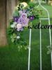 Pack of 2 Artificial Flowers Decorations, Wedding Flowers, Wedding, Banquet, Party, Reception Entrance Welcome Sign and Background Decoration