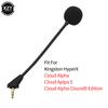 3.5mm Headsets Microphone Replacement for Kingston HyperX Cloud Alpha 2 II X Core Pro Silver Cloudx Gaming Headsets Headphones 6