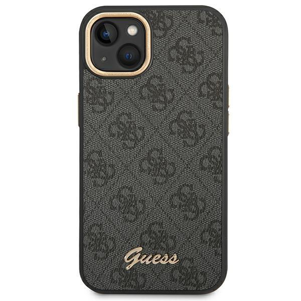Guess 4G Metal Camera Outline Case - Etui Iphone 14 Plus (Czarny)