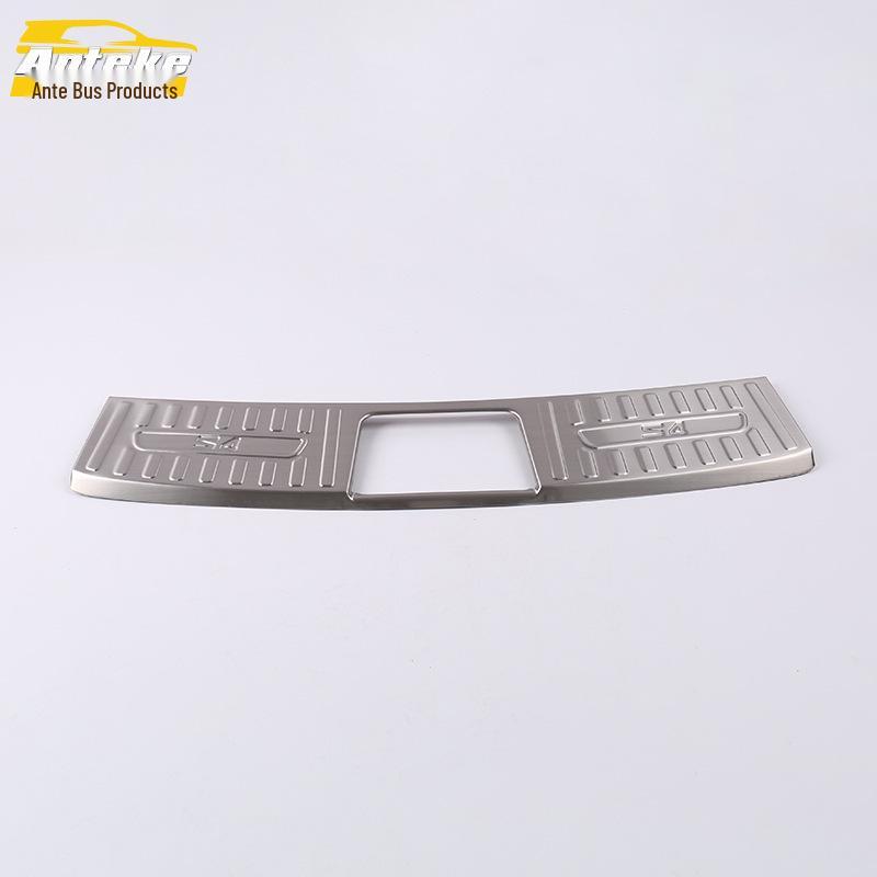 19 S4 Задний бампер Яркая накладка и Педаль защиты багажника - Наклейка на автомобиль из нержавеющей стали Аксессуары