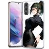 Чехол для телефона Maki Zenin Jujutsu Kaisen для Samsung A54 A14 A24 A34 A17 A37 A57 A55 A35 A25 A15 A13 A23 A33 A53 A07 A05S A04S A03 A