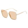 Large Frame Korean Gradient Men Sunglasses UV Resistant Square Frame Women's Glasses  Accessories