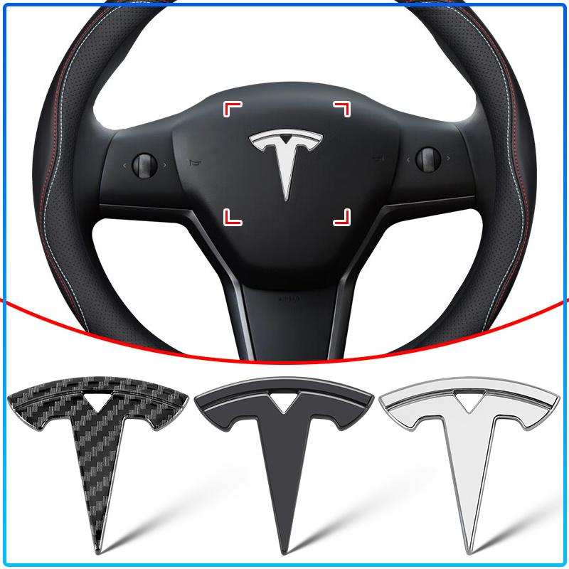 1 шт. ABS Наклейка на центр руля автомобиля Для Tesla Model 3 S X Y 2022 Style Roadster Invader Coil Mod WYE K80