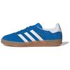 Мужские кроссовки Gazelle Indoor Blue Bird Gum Унисекс Cloud-White JI2061