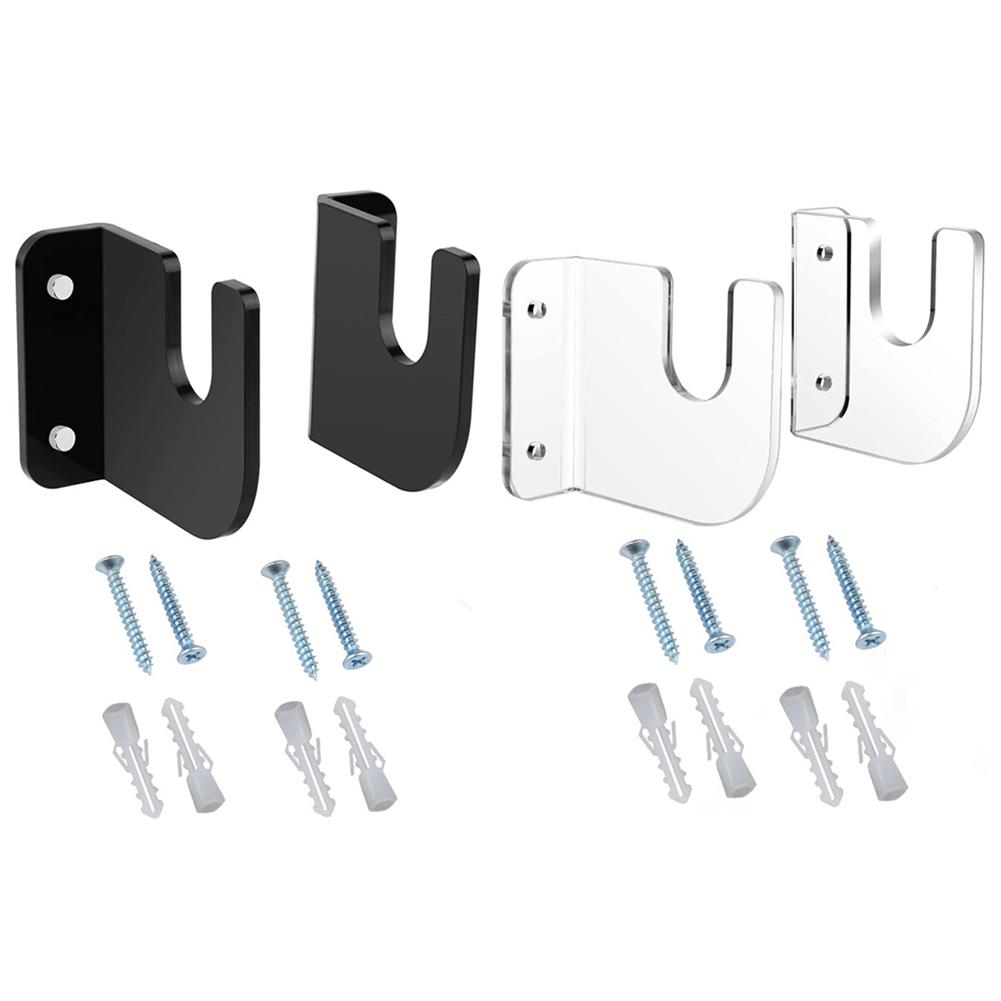 1 пара настенных вешалок для скейтбордов, нескользящая стойка для демонстрации скейтбордов, акриловая плавающая стойка для хранения скейтбордов в помещении