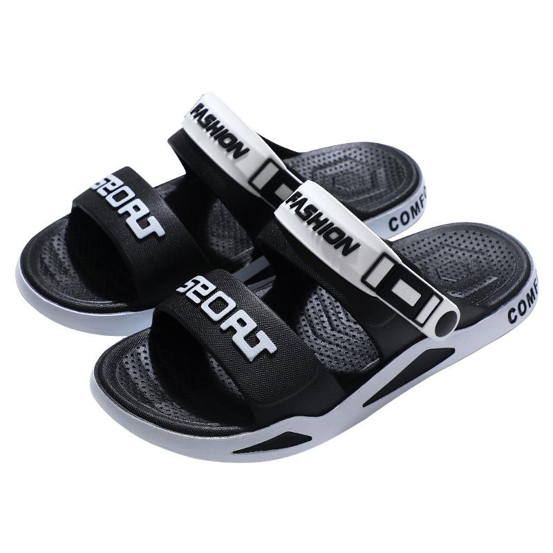 Сандалии мужские 2025 летние повседневные на толстой подошве двойного назначения пляжные классные тапочки мужские спортивные Вьетнамские классные тапочки мужские
