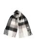 B:MING LIFE STORE by BEAMS Shaggy Check Scarf Men's Grey Free