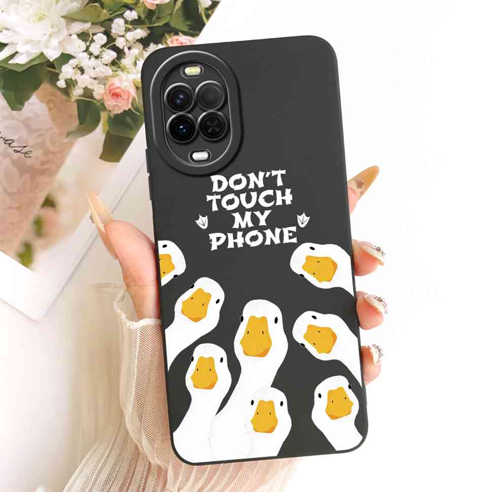 For Huawei nova 15 5G PSN-AL00 Case Cute Panda Rabbit Silicone Full Protcetion Cover For Huawei nova15 Nova 15 6.7" Bumper Shell