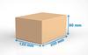 Flap Cardboard 200X120X80Mm 320G/M2