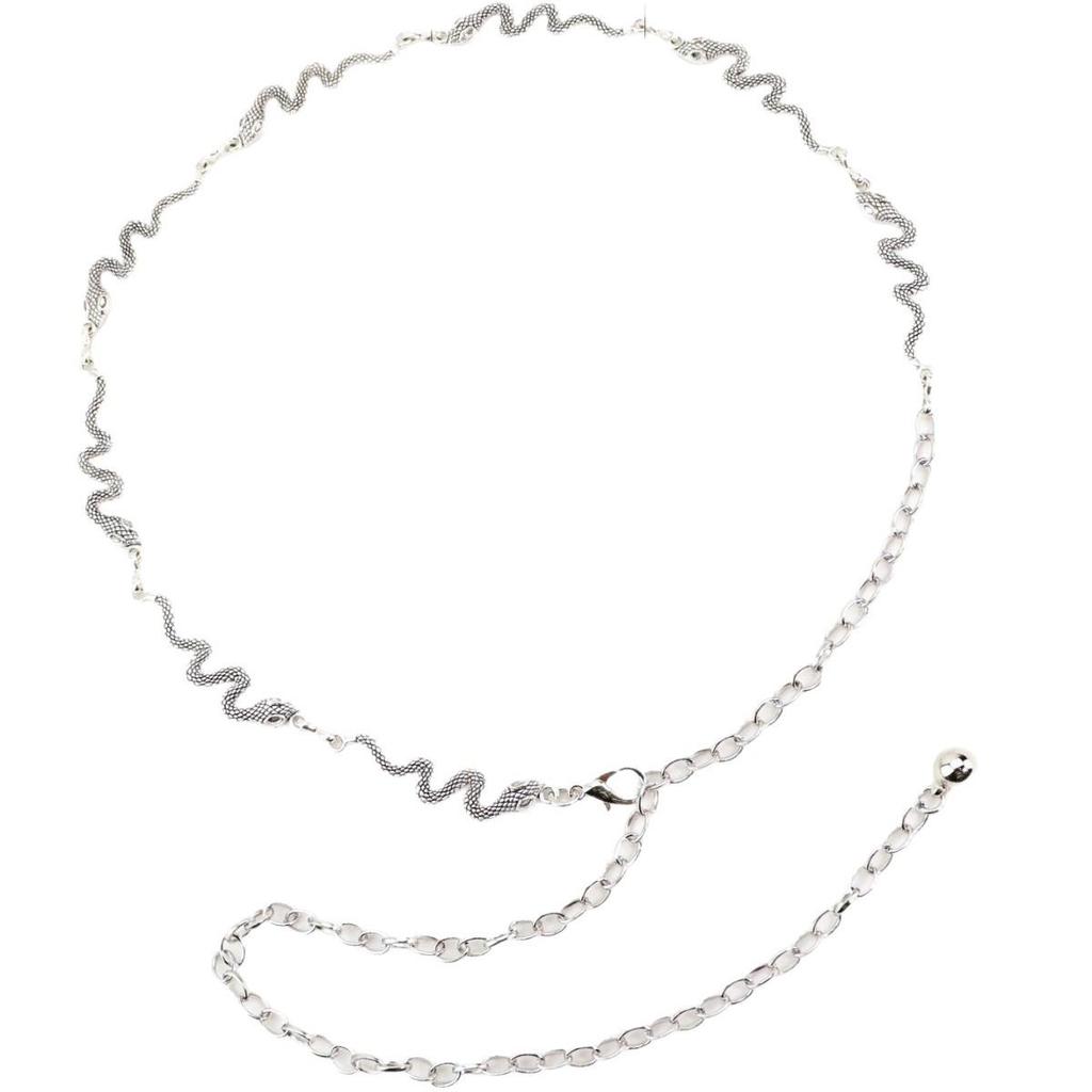 Ретро Металлическая Поясная Цепочка для Женщин - Универсальный и Модный Аксессуар