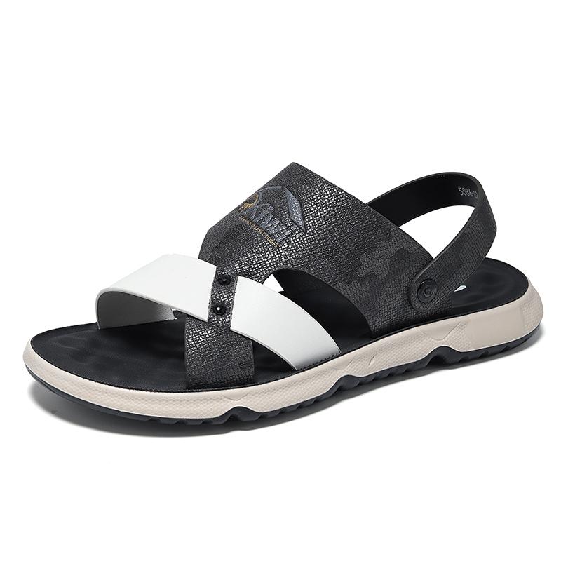 Модные летние мужские сандалии 2024 года для отдыха на пляже, праздничные сандалии для мужчин, новые уличные кроссовки для мужчин в стиле ретро, удобные повседневные сандалии для мужчин