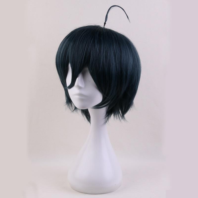 Аниме Данганронпа V3: Killing Harmony Saihara Shuichi короткий парик косплей костюм Dangan Ronpa термостойкие волосы мужские парики
