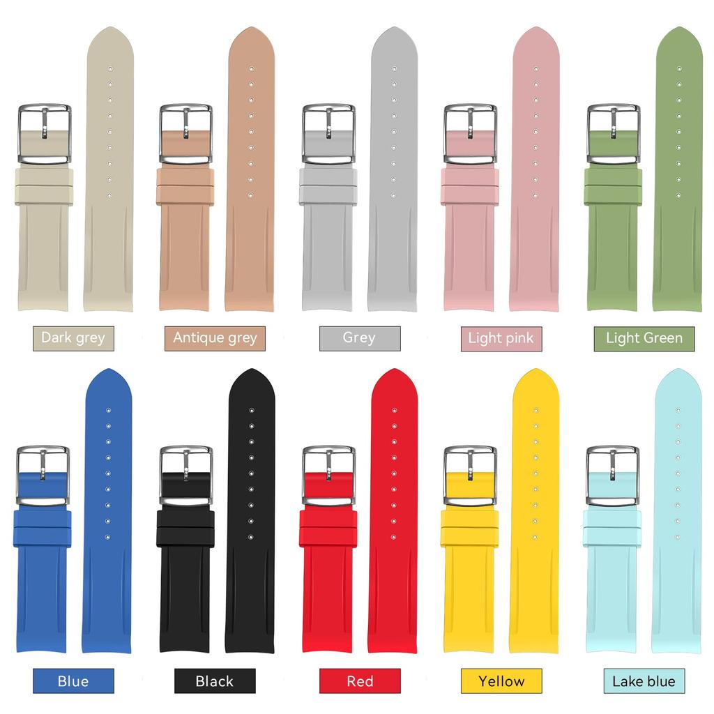 Korlexchi Watch Compatible with Omega and 20mm Watch Accessories Band, Silicone, Moonswatch, X, Swatch, Speedmaster, Unisex, Strap, Waterproof, Soft,