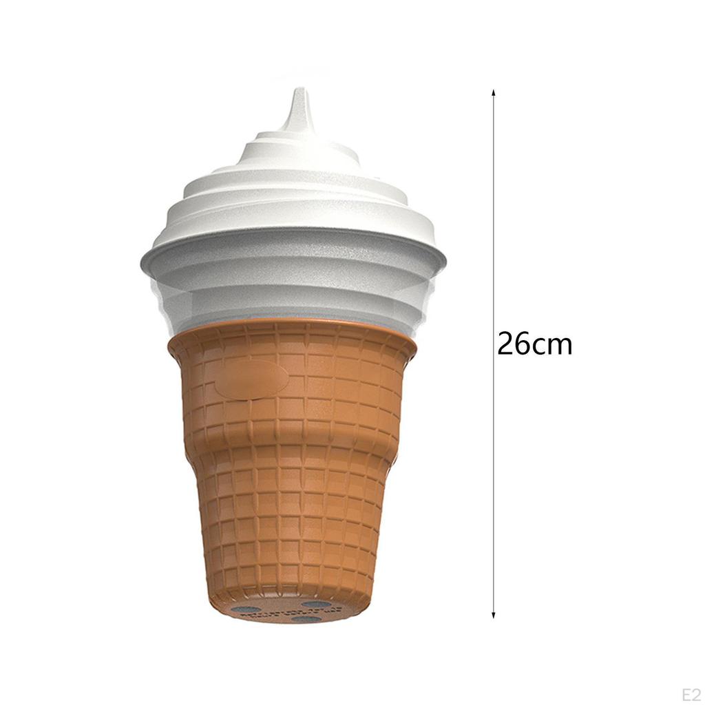 Машина для приготовления мороженого, небольшая, легкая, автоматическая, прочная, портативная, самодельная