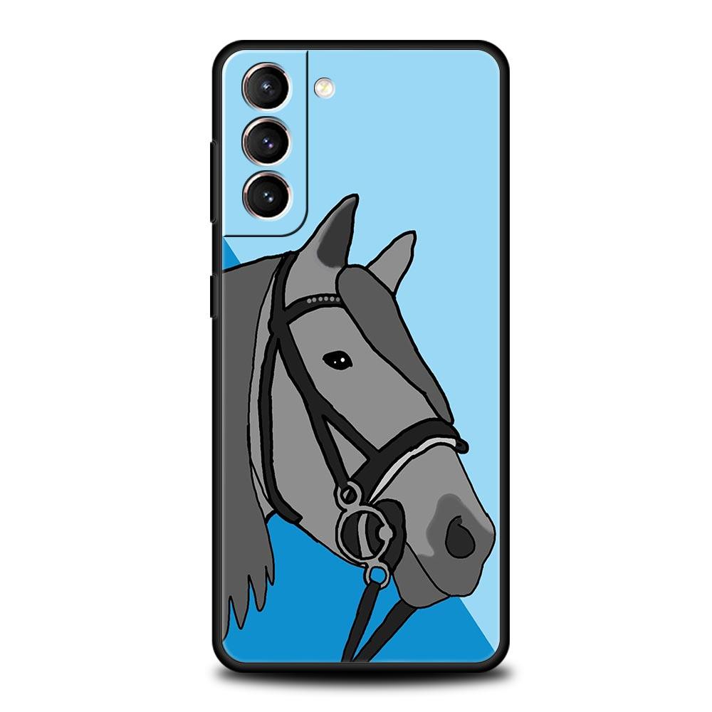 Frederik The Great Beauty Horse Phone Case For Samsung Galaxy S23 S22 S21 S20 FE Ultra 5G S10 S10E S9 S8 Plus 10 20 Soft Cover