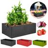 Felt Grow Bag Rectangle Planting Nursery Pot Outdoor Garden Flower Planting Bag with Handle Garden Vegetable Planting Container