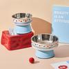 New Cat Bowls Pet Stainless Steel Bowls Cat High Foot Neck Protection Bowls Dog Large Capacity Feeding Device Dog Bowls Pet Bowl
