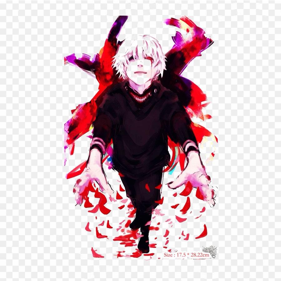 Tokyo Ghoul Aesthetic Kaneki Ken Kaneki Tokyo Ghoul Iron On Patches For Clothing Applique Stickers On Clothes Heat-Sensitive Custom Patch