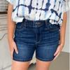 New Fashion High Waist Blue Casual Jeans Women Summer Elegant Slim Fit Denim Shorts Woman Vintage Simple Plus Size Ladies Jean Shorts 24721