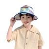 Children's Fan Hat Summer Travel New Style Lights Sun Protection Top Hat Men and Women Casual Cartoon Sun Hat Trend