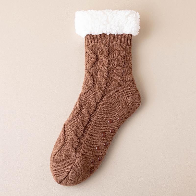 Autumn and Winter Home Warm Socks Floor Socks Warm Foot Women's Socks