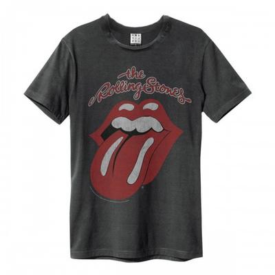 Amplified Футболка унисекс для взрослых с винтажным языком The Rolling Stones