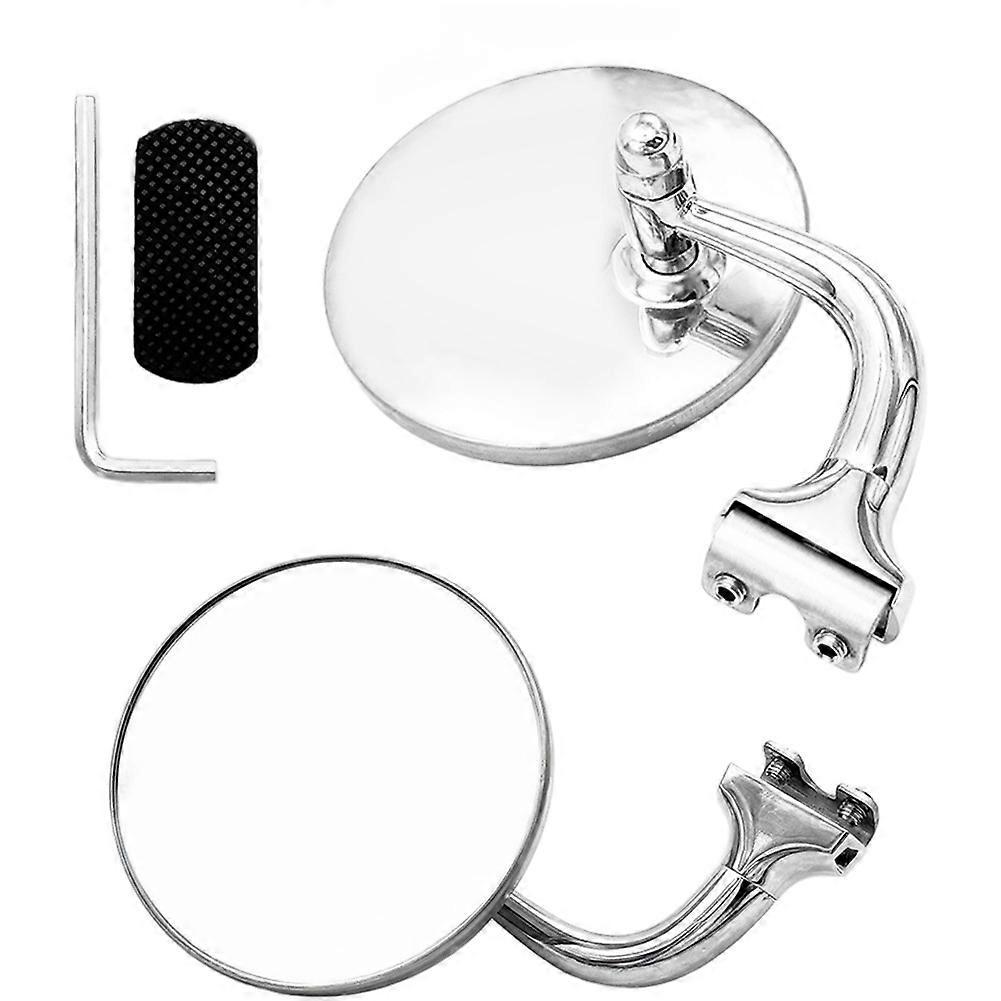 Round Retro Side Mirror Kit for Classic Cars