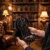 3D-печатная стойка для хранения телефона в виде Дьявольской Летучей мыши Темное Фэнтези Готический Трон Украшение Настольное Использование