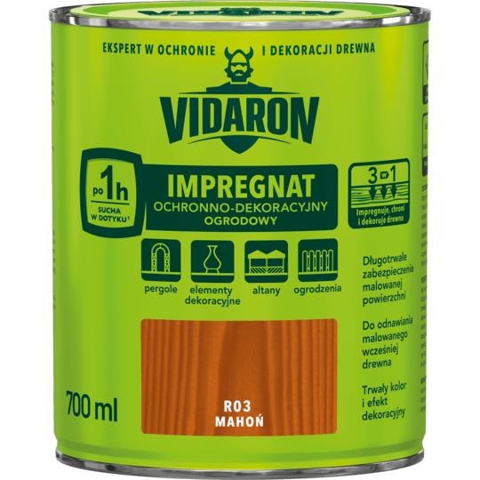 Vidaron Impregnat Ogrodowy Mahoń R03 0,7L