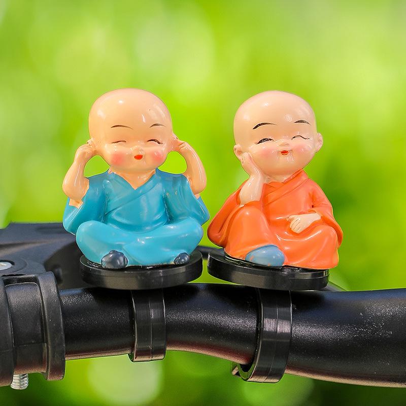 Cartoon Bicycle Cute Bamboo Dragonfly Tie-on Ornament for Motorcycle & Electric Car Decoration