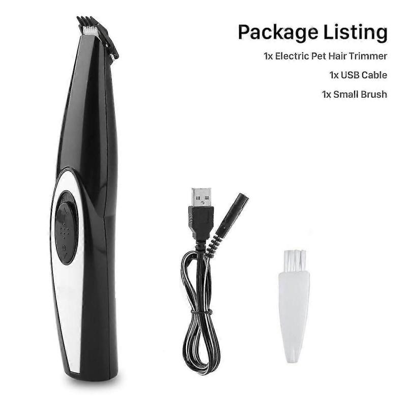 Electric Pet Foot Hair Trimmer Dog Grooming Pedicure Clipper