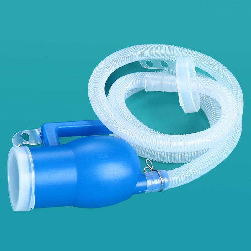 Toilet Supply For Outdoor 2000Ml Plastic Male Bed Potty Pee Bottle Collector With 160Cm Tube Portable Pee Urine Bottle