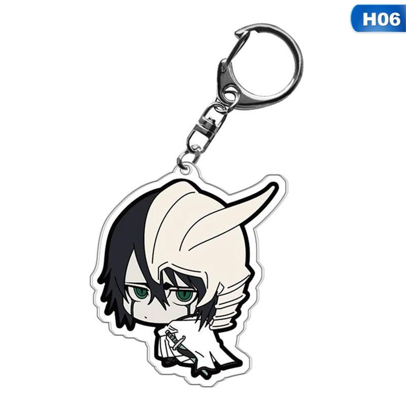 Акриловый брелок в стиле аниме «Блич» Куросаки Ичиго Кучики Рукия Бьякуя Гриммджоу Джегерджак