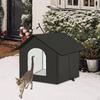 Outdoor Cat House ,Cat Bed, Easy To Assemble, Insulated Kitty Shelter Kitten Hideaway Tent